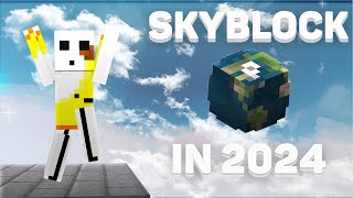 Starting Hypixel Skyblock Again In 2024 [upl. by Ybhsa621]