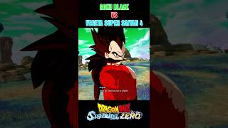 GOKU BLACK X VEGETA SUPER SAIYAN 4 SPECIAL DIALOGUE dragonball sparkingzero dragonballz [upl. by Shep]