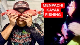 KAYAK Fishing for MENPACHI  Spiny Lobster sandwich melt  CATCH COOK CREATE [upl. by Nhguaval]