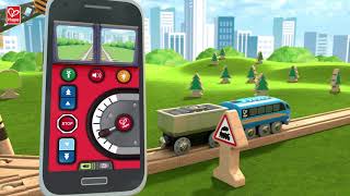 Hape E3726 Remote Controlled Train 720P [upl. by Nylecoj808]