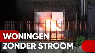 10122023 Assendelft  brand stroomhuisje [upl. by Olnek449]