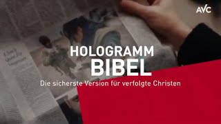 AVC Weltweit 2020 – Die HologrammBibel Die sicherste Version für verfolgte Christen [upl. by Alaine]