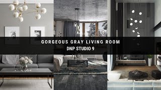 40 Gorgeous Gray Living Room Decorating Ideas  Living Room Interior Design Ideas [upl. by Adim506]