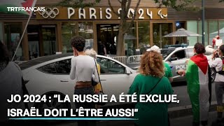 “La Russie a été exclue Israël doit l’être aussi” [upl. by Aneladdam176]