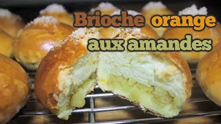 Brioche orange aux amandes إعداد بريوش اللوز [upl. by Annirtak40]