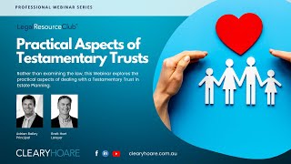 Practical Aspects of Testamentary Trusts [upl. by Ario871]