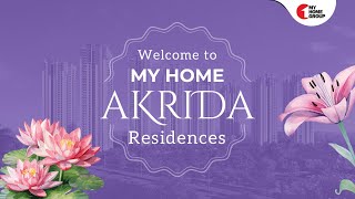 My Home Akrida Walkthrough Video  2 25 amp 3BHK Premium Lifestyle Apartments  Gopanpally Hyd [upl. by Nylirak]