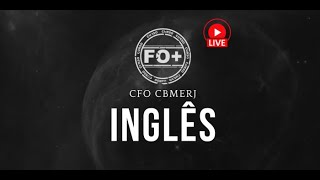 Aula ao Vivo  Inglês  CBMERJ [upl. by Neerak]