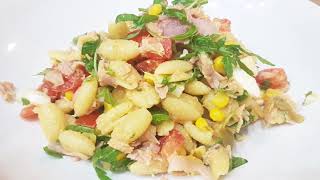 INSALATA DI PASTA FREDDA CLASSICA IN 1 MINUTO  ricette veloci  FoodVlogger [upl. by Hamas]