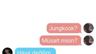 BTS texting storyJikook TurkishTürkçe Part1 [upl. by Anaehs]