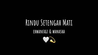 Rindu Setengah Mati  D’ Masiv  Wanfaiz Cover  💫 [upl. by Hareehahs]