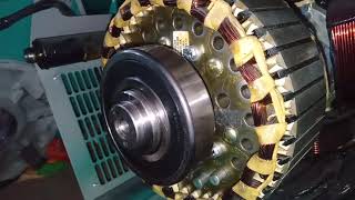 250 KVA ultinator Testing and Bearing change full process video [upl. by Nuhsed]