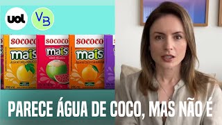 Nem água de coco nem suco bebidas de caixinha têm fruta só no rótulo [upl. by Adnolaj]