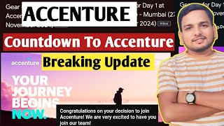 Accenture Sending Countdown Mail  Breaking News 🔥  Onboarding Update Action Items Workday Mail [upl. by Livvyy]