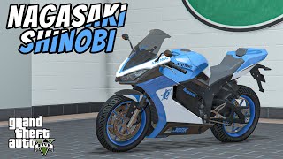 MOTOR BARU NAGASAKI SHINOBI KEREN BANGET GTA V ONLINE INDONESIA [upl. by Eresed998]