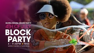 What happened at Gloria Molina Grand Parks 4th of July Block Party 2023 [upl. by Ogaitnas]