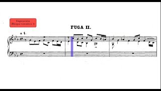 J S Bach Análisis Fuga 2 vol 2 [upl. by Nuri]