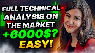 ⭐️ FULL Technical Analysis from A to Z for Binary Options  Pocket Option trading strategy 2024 [upl. by Analed]