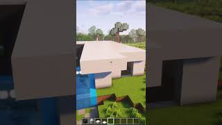 Como Construir Uma CASA MODERNA No Minecraft minecraft minecraftbuildingminecrafttutorialshorts [upl. by Esilana]