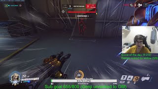 Overwatch Toxic Doomfist God Chipsa Destroys Whole Enemy Team On Hollywood [upl. by Solraced]