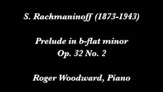 Rachmaninoff Prelude in bflat minor op 32 no 2  Roger Woodward piano [upl. by Lucais955]