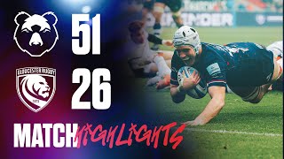 BEARS RUN RIOT IN WEST COUNTRY DERBY  Highlights Bristol Bears vs Gloucester Rugby [upl. by Georgiana]