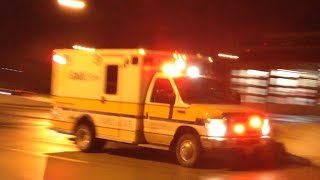 Rochester Gold Cross Ambulance Responding [upl. by Aicilev185]