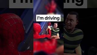 Im driving spiderman spiderman3 shorts [upl. by Etiragram95]