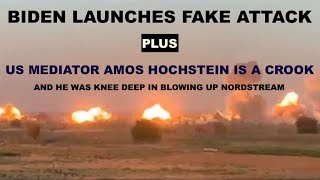 BIDEN LAUNCHES FAKE ATTACT  US MEDIATOR AMOS HOCHSTEIN IS A CROOK [upl. by Syverson]