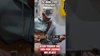 The Manic Street Preachers  If You Tolerate This Then Your Children Will Be Next Guitar Cover [upl. by Ybok59]