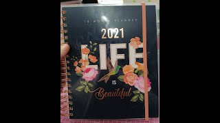 New 18 Month Planner from PNA  Full Flip Through ☺️ [upl. by Naletak715]