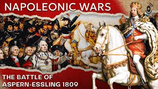 Battle of Aspern Essling 1809 Napoleonic Wars [upl. by Aksehcnarf]