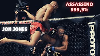 LE 5 TECNICHE ASSASSINE di Jon Jones [upl. by Afatsuom]