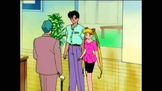 Sailor Moon  Japanese quotNative English Speakersquot in Episode 108 [upl. by Eimilb]