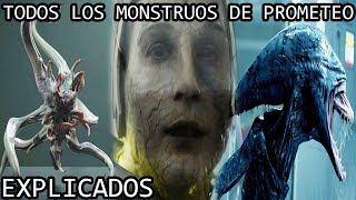 Todos los Monstruos y Criaturas de Prometeo Prometheus del Universo de Alien Explicados [upl. by Couq]