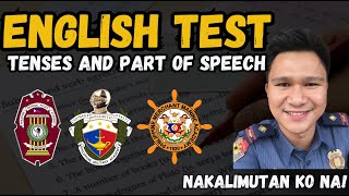 ENGLISH MOCK EXAM  PNPA PMA PMMA MAAP NAPOLCOM Civil Service Exam Reviewer [upl. by Kcira]