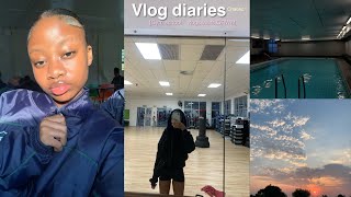 Vlog diaries EP1 gymschool vlogssceneries South African YouTuber [upl. by Kciredor]