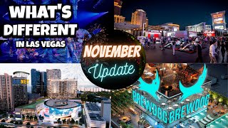 Whats New in Las Vegas November 2022 Update 😲 Major Changes Coming [upl. by Sucrad691]