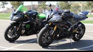 Kawasaki Ninja 650 Vs Yamaha R6 [upl. by Eerased]