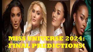 Miss Universe 2024 Post Preliminary Prediction Video [upl. by Gemmell]