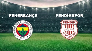 FENERBAHÇE  PENDİK SPOR [upl. by Melak43]