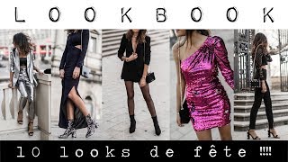 10 LOOKS DE FÊTE  LOOKBOOK [upl. by Koehler]