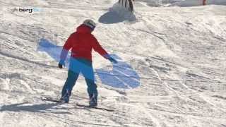 Snowboarden lernen  Driftschwung mit Gewichtsverlagerung [upl. by Remo]