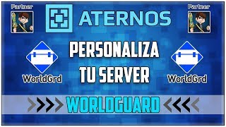 ATERNOS ¡¡ Configura REGIONES con WORLDGUARD   Personaliza Tu Server 2019Full  Español [upl. by Jenni]