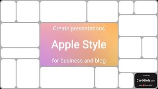 Create Apple Style Presentations  For Business and Bloggers  Without a Designer Easily and Quickly [upl. by Eliades453]