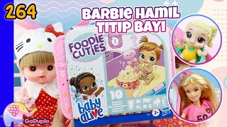 Mainan Boneka Eps 264 Barbie hamil Titip Anak  GoDuplo TV [upl. by Assillim635]