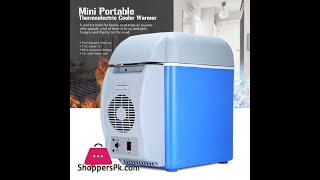 7 5L Car Refrigerator Portable Thermoelectric Fridge Freezer DC 12V Travel Car Home Electric Cooler [upl. by Aisiat]