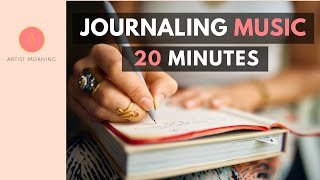 Journaling Music  20 Minutes of Calm Peaceful and Inspiring Music [upl. by Adoree677]