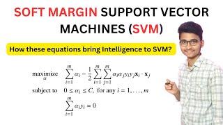 Soft Margin SVM  Slack Variables  WolfDual  KKT Conditions  The BIG PICTURE svm ai viral [upl. by Ahse]