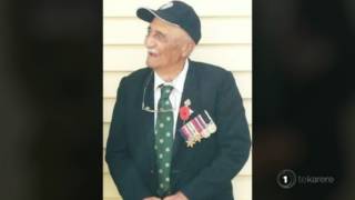 Māori Battalion C Company member Wiremu Walker passes away [upl. by Valdemar179]